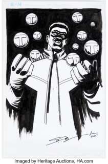 Shawn Martinbrough - Mr. Terrific Illustration Original Art (2025). | Heritage