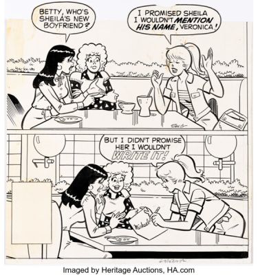 Stan Goldberg Laugh #365 Cover Illustration Original Art (Archie, 1981). | Heritage
