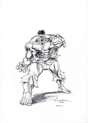 Bill Sienkiewicz | Hulk | Tavole Originali