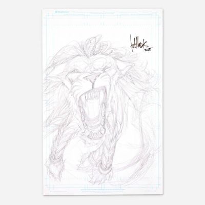 Todd Beats | Invincible Universe: Battle Beast #1 Variant Cover Original Art (Image Comics, 2025) | Landry Pop Auctions
