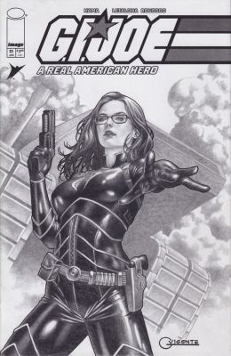 Geebo Vigonte - Baroness G.I. Joe A Real American Hero #21 Cover by Geebo Vigonte