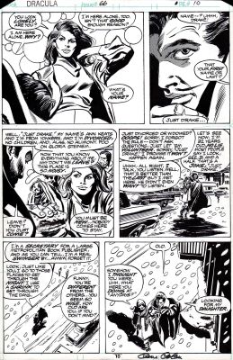 Gene Colan | Tomb of Dracula #66 p.10 | Tavole Originali