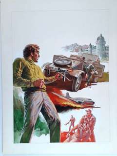 Dino Busett - Originale di Copertina "Storia di Guerra" - Firmata - Loose page - First edition | Catawiki