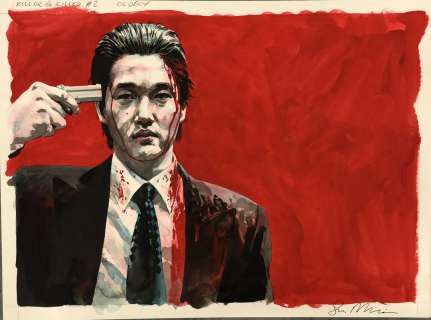 Sean Phillips | Kill Or Be Killed Painted Old Boy Illustration Issue 02 Page Illustration | Splash Page