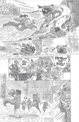 James Stokoe | Orphan and the Five Beasts: Bath of Blood Issue #3, Page 14 | Marley Zarcone / James Stokoe