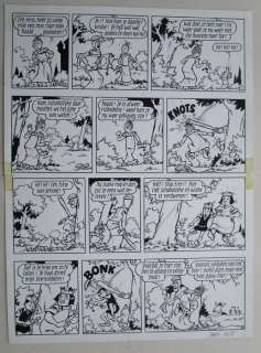 Suske en Wiske - Originele pagina (p.30) - De koning drinkt - (1973) | Catawiki