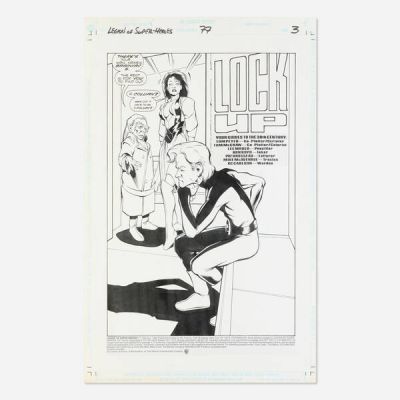 Lee Moder And Ron Boyd | Legion of Super-Heroes #77 Story Page 3 Original Art (DC Comics, 1996) | Landry Pop Auctions