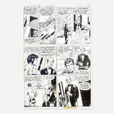 Irv Novick And Vince Colletta | Lot 267 - Batman #322 Story Page 7 Original Art (DC Comics, 1980) | Landry Pop Auctions