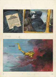 *Enki Bilal Né En 1951 La Trilogie Nikopol - Tome 2 La Femme Piège Encre de Chine, Gouache Et Crayon Pour La Planche 23 de... | La Trilogie Nikopol - tome 2 | Artcurial