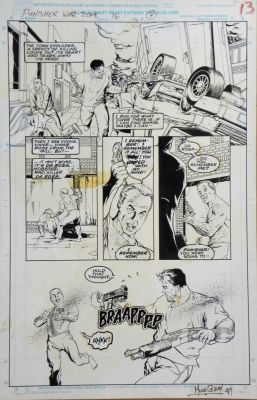 Mick Gray | PUNISHER –  » WAR ZONE  » – issue 16 – Page 7 | Zic et Bul