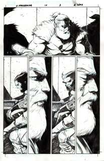 Ultimate Wolverine Issue 10, page 3 Sabretooth | Comix Art Studio