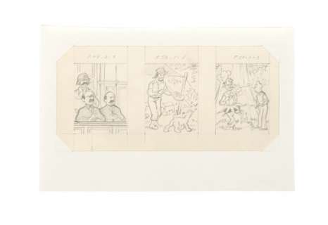 Hergé (Georges Remi Dit) | Tintin et La Vache qui rit | Artcurial