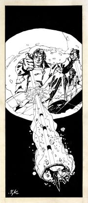 Howard Chaykin | Illustrazione per rivista | Tavole Originali