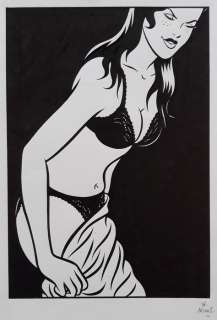 Minus, Walter - Dessin original - Sensuel | Catawiki