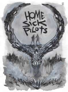 Michael Dialynas - Home Sick Pilots #12 (Image Comics) - Original Variant Cover Art