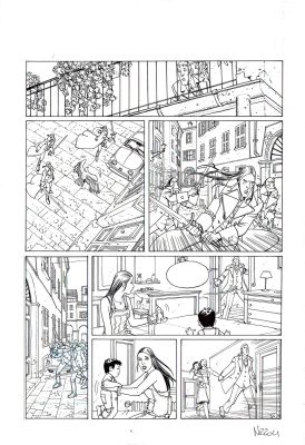 Marco Nizzoli | Le Jour des magiciens vol.2 p.4 | Tavole Originali
