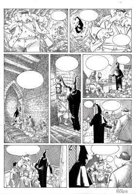 Marco Nizzoli | Les Enfants du Crépuscole vol.2 p.33 | Tavole Originali