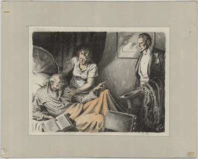 240: Raymond Colliers Magazine 1936 original comic art | Russ Cochran