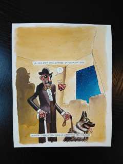 Goossens, Daniel - Dessin original couleur - Le Mythe d’Abel et Caïn | Catawiki