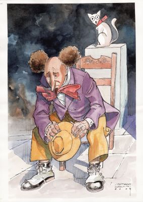 Stefano Casini | Sor Pampurio | Tavole Originali