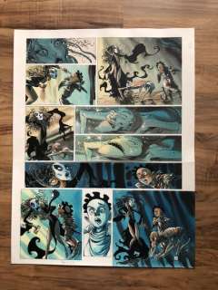 Oger, Tiburce - Planche originale couleur - La Forêt T4 - La Veuve noire - (2010) | Catawiki