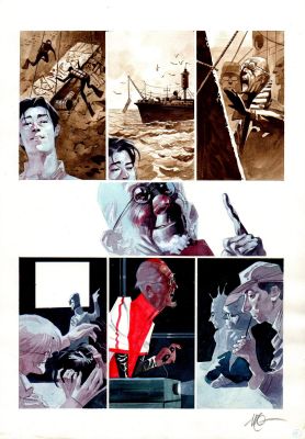 Massimo Carnevale | Epic p.4 (inedita) | Tavole Originali