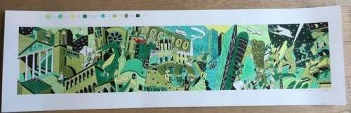 Torres - IlustraciÃ³n original - NuÃ±ez y Navarro - (2019) | Catawiki