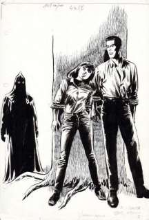 Forton. Illustration originale Bob Morane | BDEnchères