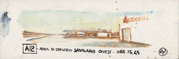 Gipi | Autogrill | Tavole Originali