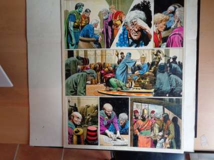 Lawrence, Don - Original colour page - Trigan’s Empire - (1968) | Catawiki