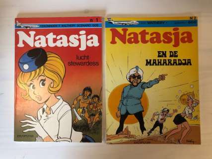 Natasja 1 t/m 20 - Natasja - 20 albums + 1x Dédicace - Softcover - First edition - (1976/1990) | Catawiki