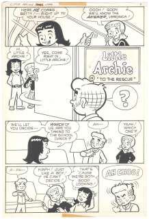"To the Rescue" | "TO THE RESCUE",  Little Archie 4 Page Story | Russ Cochran