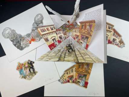 Martyn Mistére - Mystero a Pompei - Loose page - First edition - (1997) | Catawiki