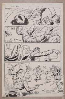 Original Art For Captain Gravity Issue 4, Page 16 by Keith Martin and Rober Quijano | mycomicshop.com