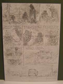 Hermann | Hermann - Originele schetspagina (planche crayonné original) - Jeremiah 38 - (2020) | Catawiki