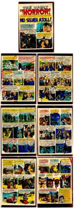 George Evans | Evans - "NO SILVER ATOLL!", HAUNT OF FEAR #23, Jan-Feb 1954 NO RESERVE | Russ Cochran