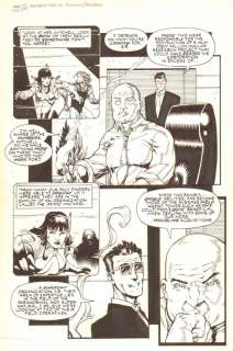 Ed McGuinness, Nathan Massengill - vampirella strikes #1 p. 1 - spying on vamp - 1995