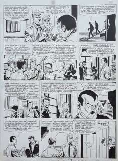 Eddy Paape | Marc Dacier - Planche originale (p.31) - "L’or du Vent d’Est" - Page volante - (1965) | Catawiki