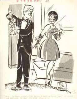 Bill Kresse - Jest Magazine 1961 Humorama - Signed