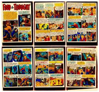 Joe Orlando | Orlando - "FOOD for THOUGHT", CRIME SuspenStories
 #24, Aug-Sep 1954 NO RESERVE! | Russ Cochran