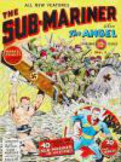 Murphy Anderson - 1941 SUB-MARINER # 1 LARGE FULL COLOR COVER RE-CREATION