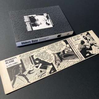 Holdaway, Jim | Holdaway, Jim - Original strip - Modesty Blaise + Expanded Edition Modesty Blaise Companion - (1969) | Catawiki