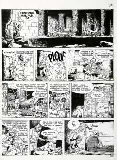 Wasterlain - Jeannette Pointu, planche n°33 Ã  l‘encre de …