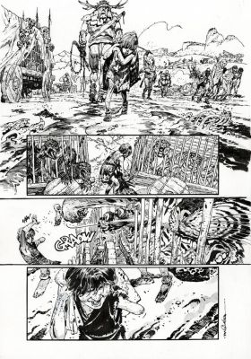 R.M. Guera | “The Goddamned” #03 – tav.12 | Cart Gallery