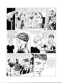 Roberto Diso | Mister No n. 220 - Diso - 3x Tavole Originali "Casablanca Cafe" - Page volante - (1992) | Catawiki