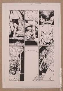 Original Art for Justice League of America (2nd Series) Issue 3, Page 5 by Ed Benes and Sandra Hope | mycomicshop.com