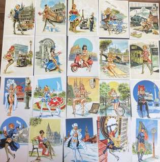 Meynet, Félix | Félix Meynet - Lot de 20 ex-libris erotiques - Format (20x): 15 x 21 cm. - Page volante | Catawiki