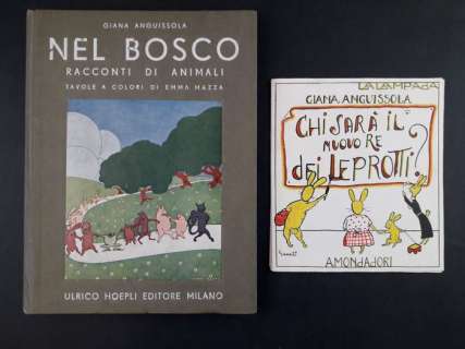 Giana Anguissola | Giana Anguissola - 7x illustrazioni e Volume - Page volante - EO - (1935/1936) | Catawiki