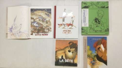 Frank Pé | Frank Pé - Little Nemo T1+ T2 + Broussaille + La bête + Dédicace - 5xTT/TL - Cartonné - EO - (2003/2020) | Catawiki