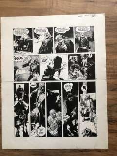 Franz | Franz - Planche originale - Hannah T1 - Les Cavaliers de la mort - (1991) | Catawiki